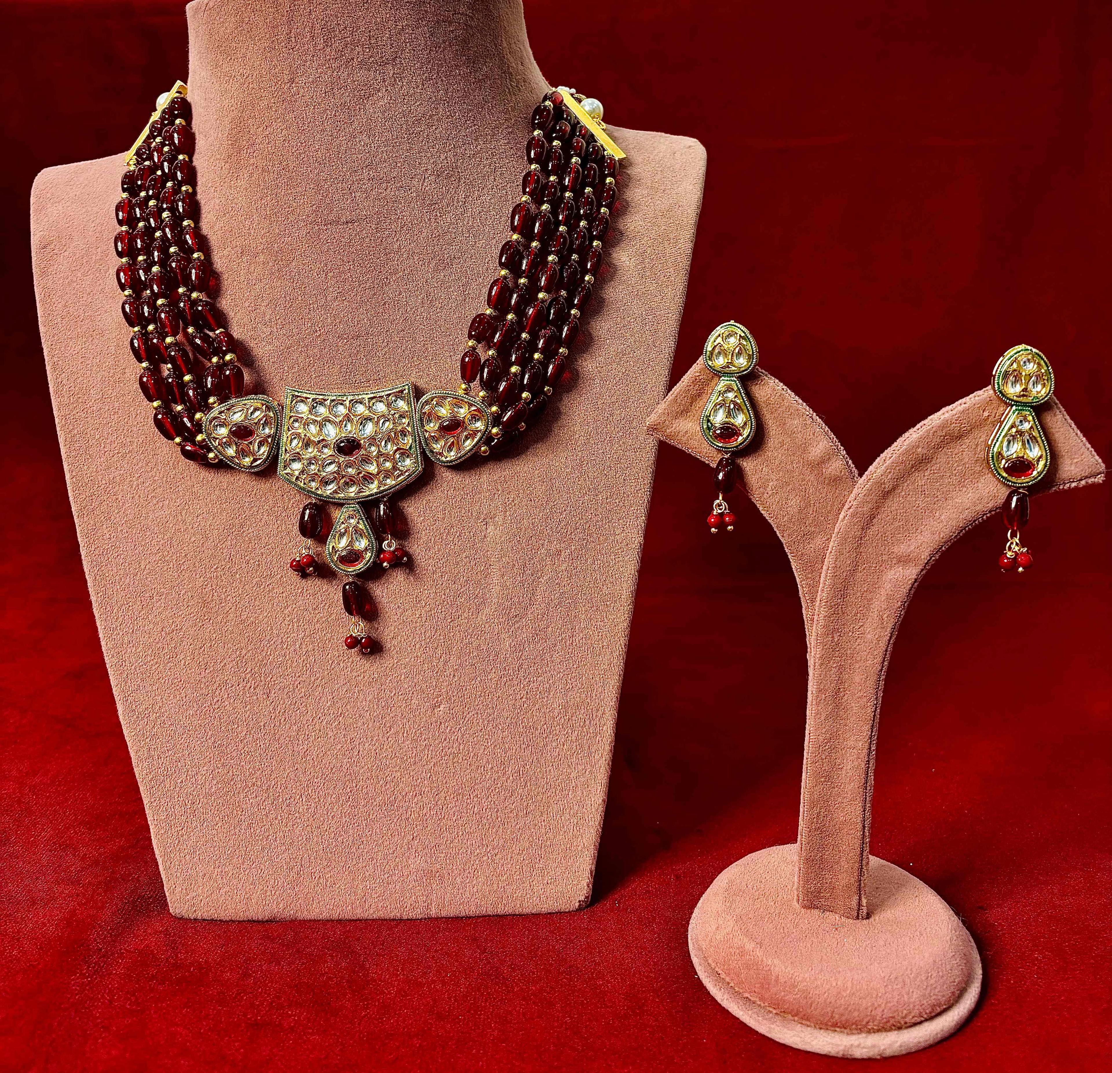 Jaipuri Kundan Set