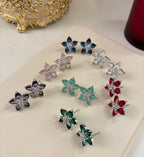 Flower American Diamond Studs