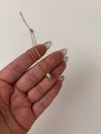 Round Diamond Neckchain Anti Tarnish