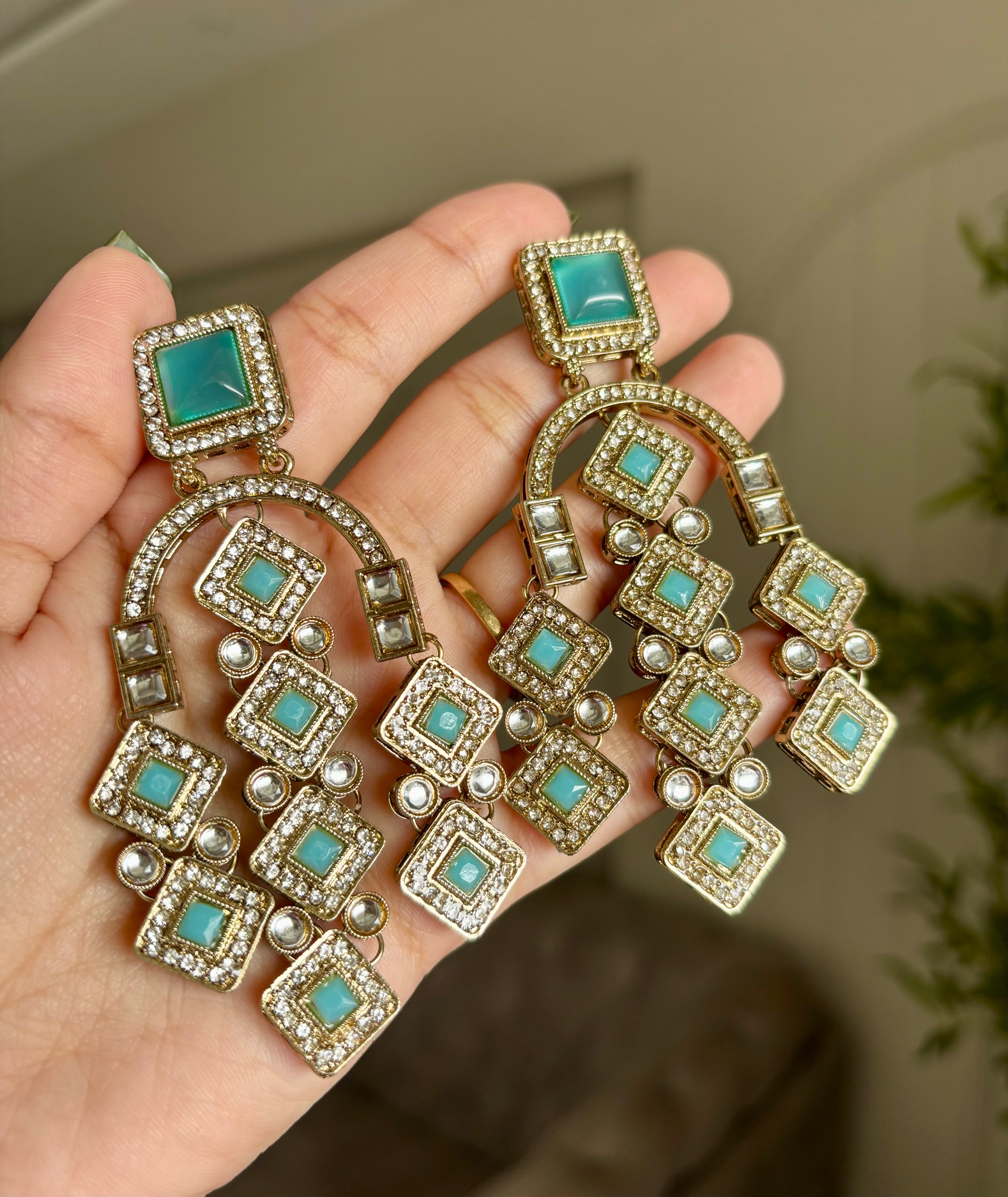 Drop Statement Earrings