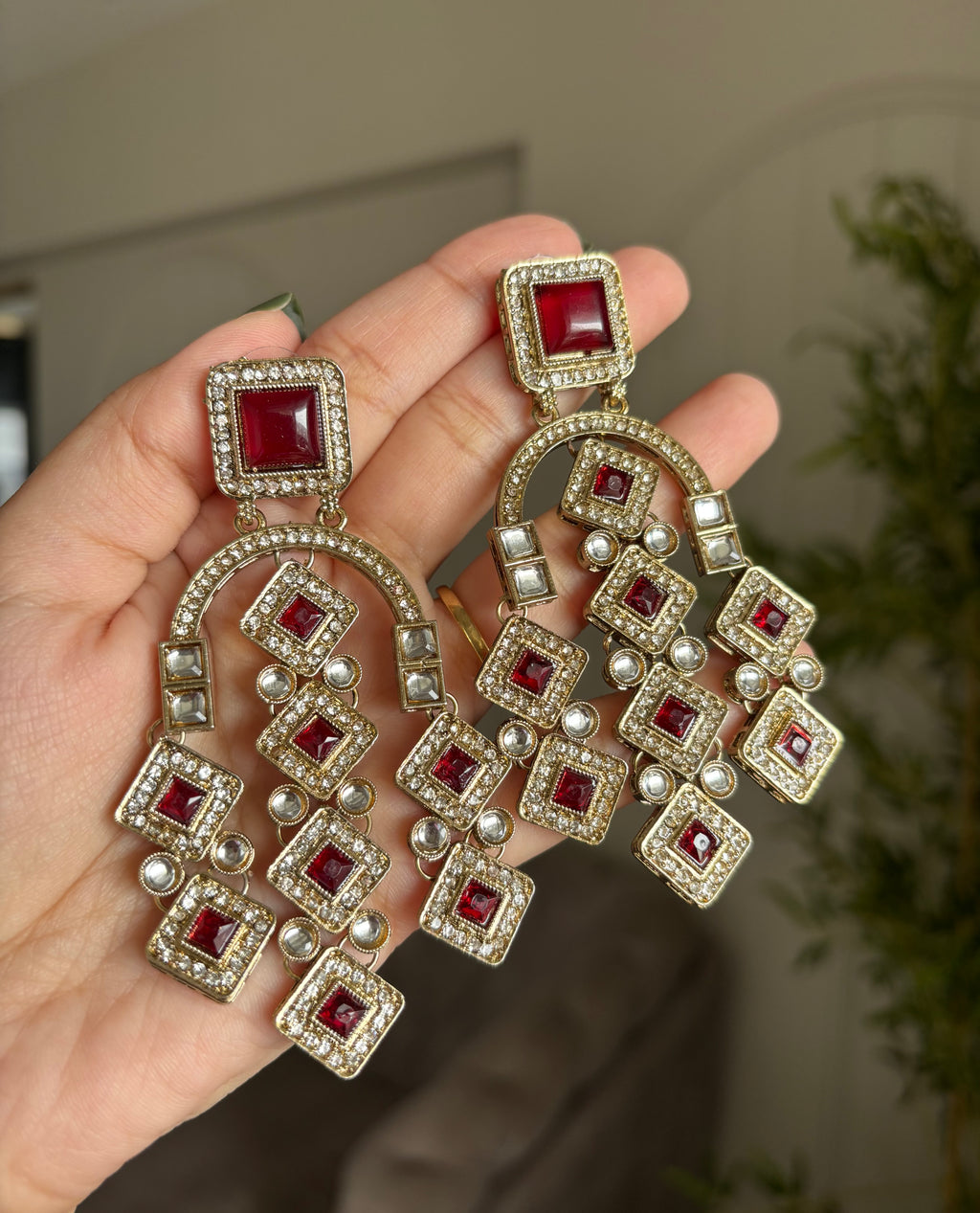 Drop Statement Earrings