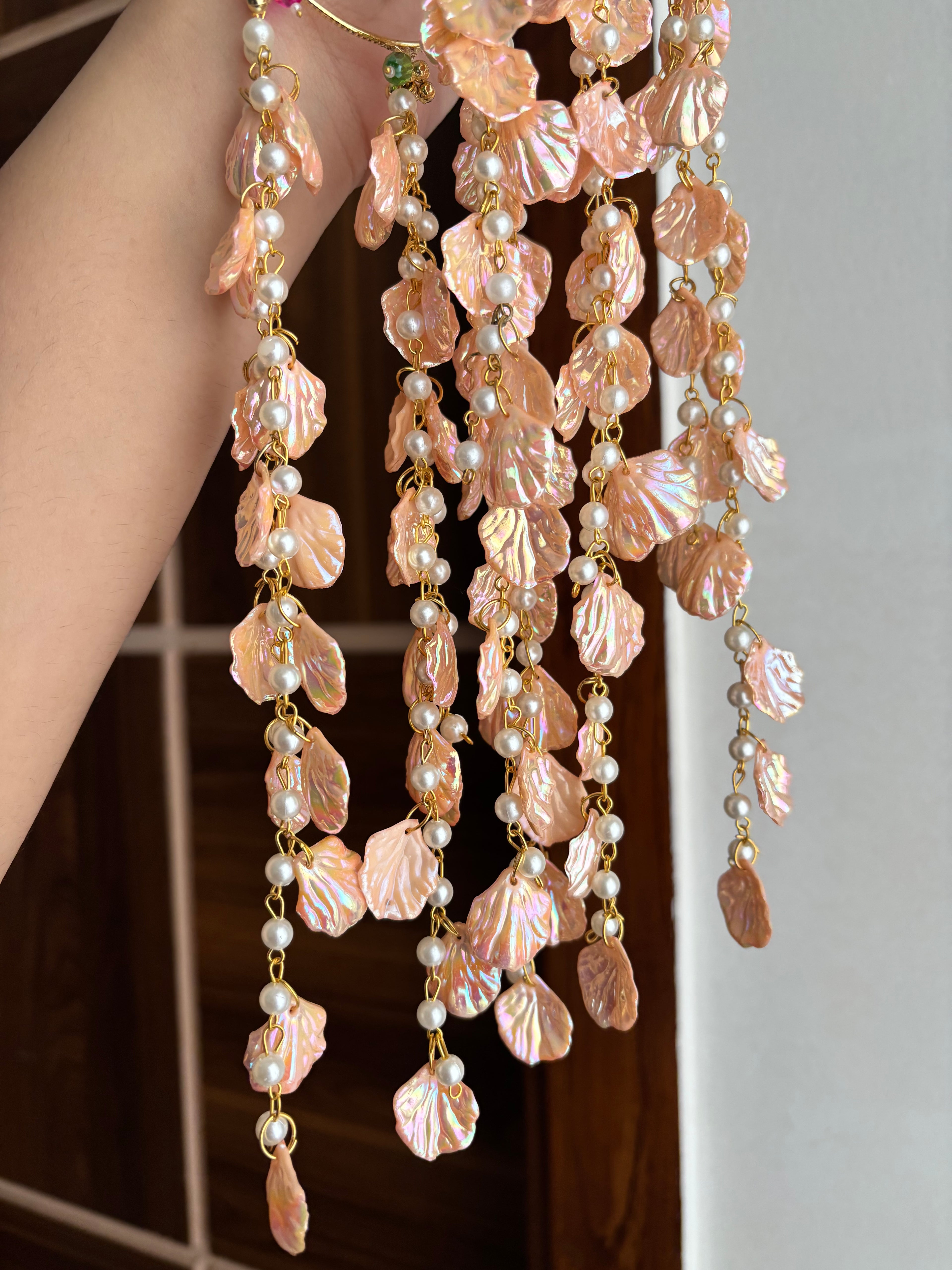Peach Carnival Kaleera Pair