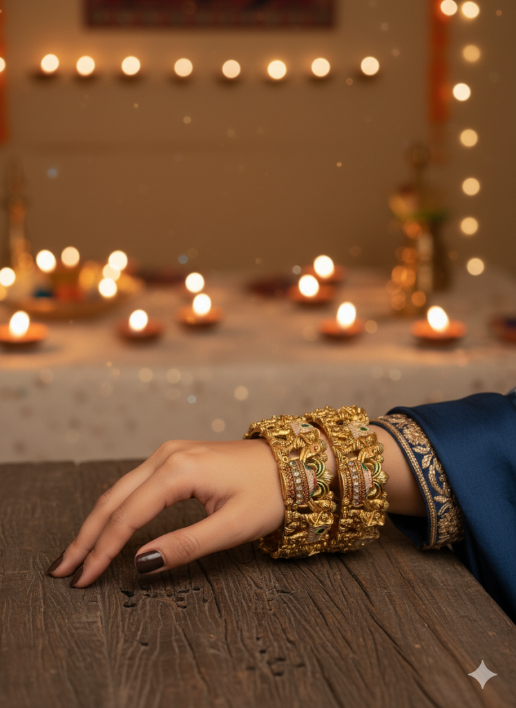 The Elephant & Lotus Touch Rajwadi Screw Kades