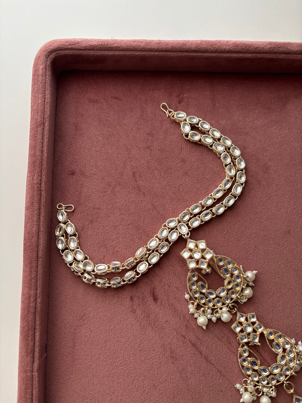 High Quality Designer Heavy Look Kundan Parandi Design-1