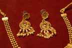 Gold Look Like Set With Earrings