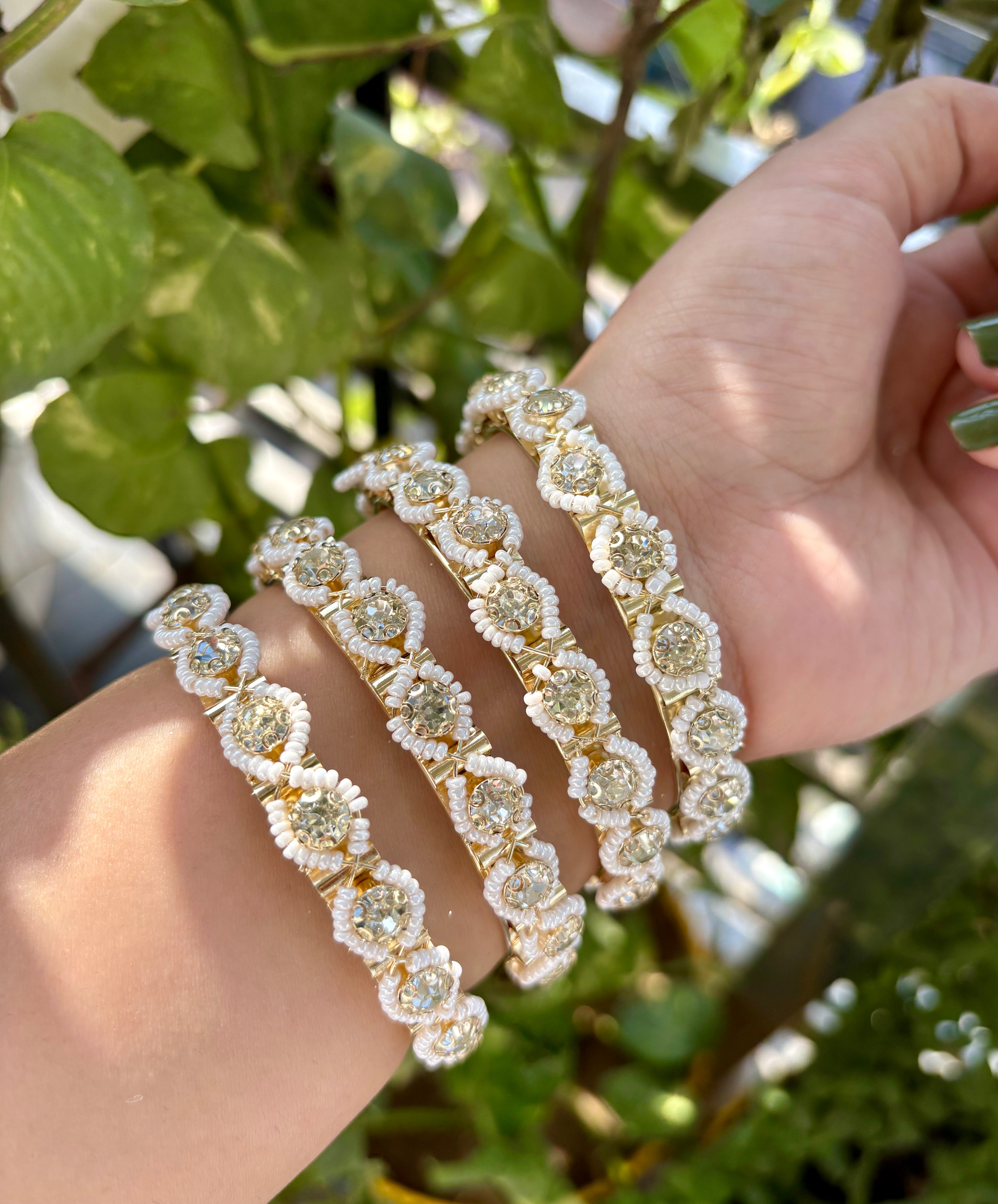 Moti Touch Bangles Set