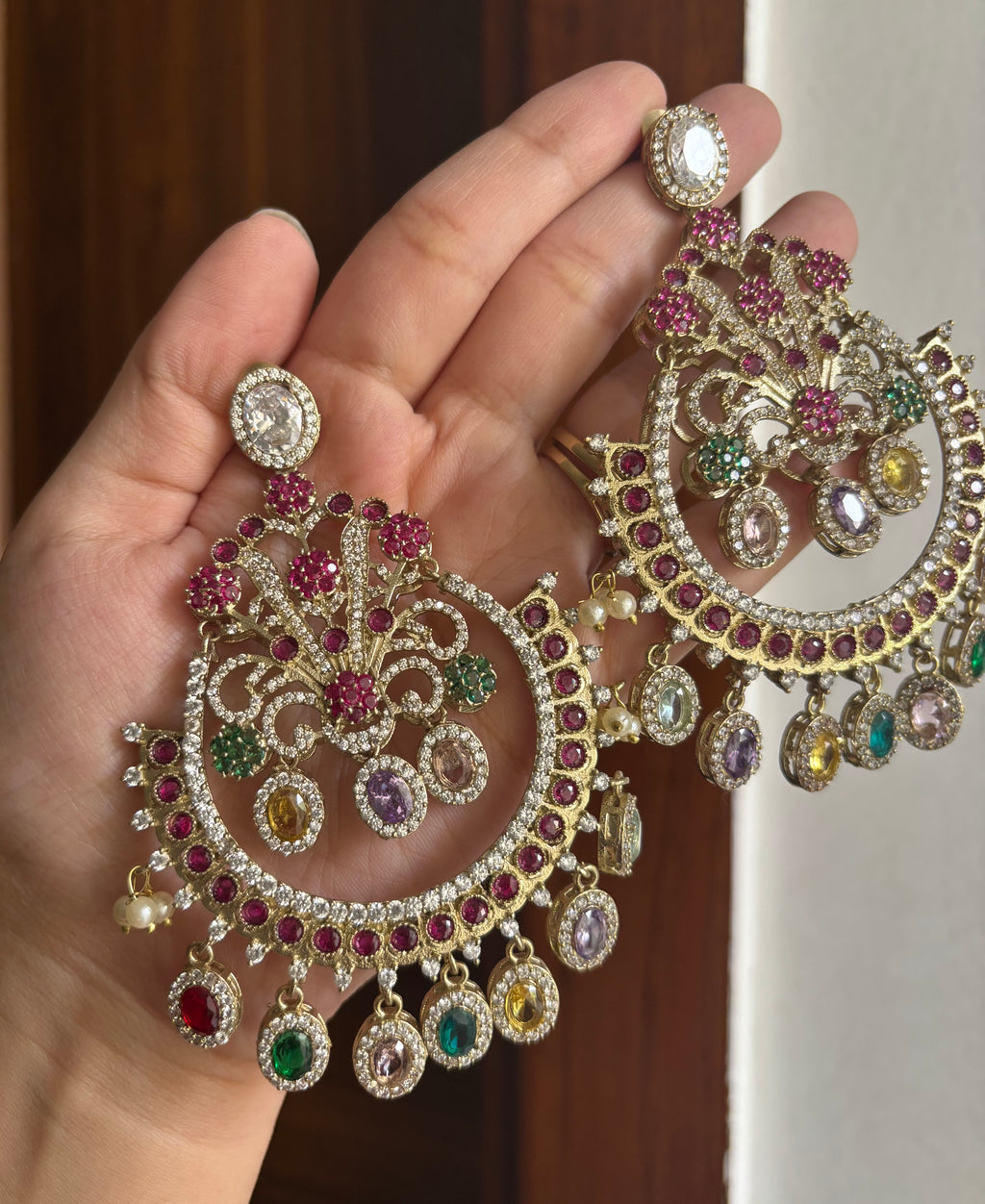 Dazzling Premium Chandbali Earrings