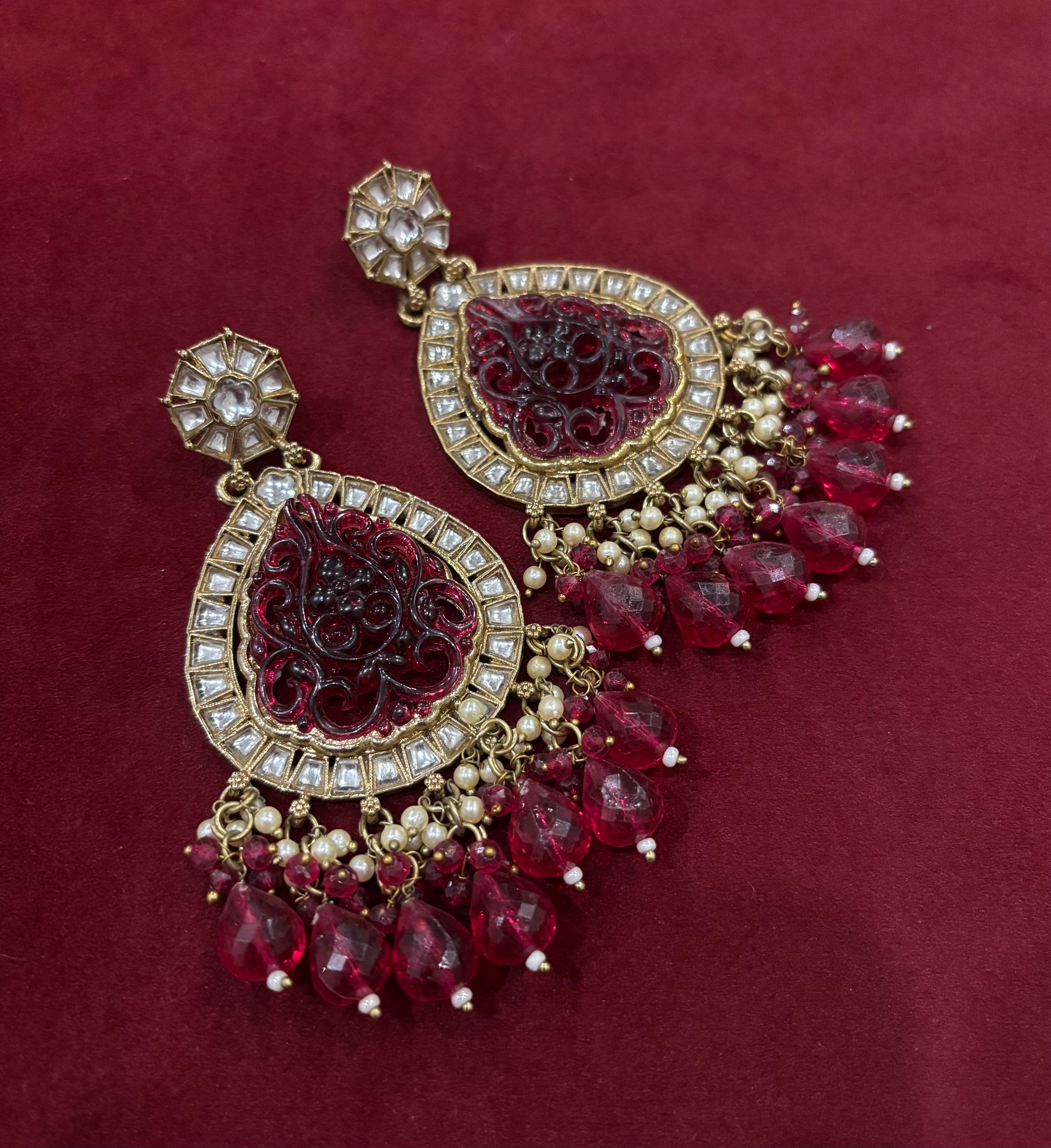 Ruby Earrings