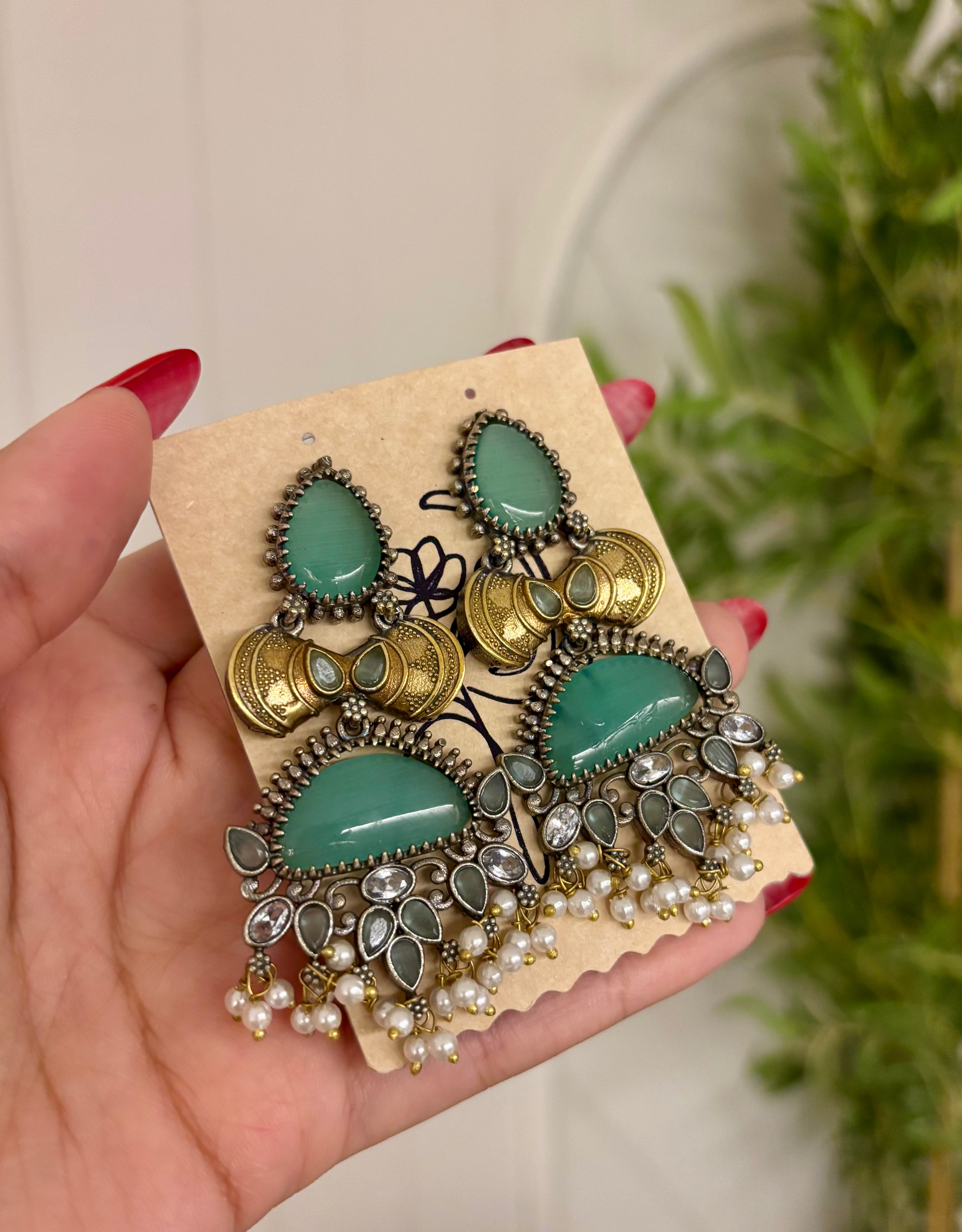 Brass Earrings