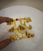 Multi Brass Ghungroo Adjustable Bracelet