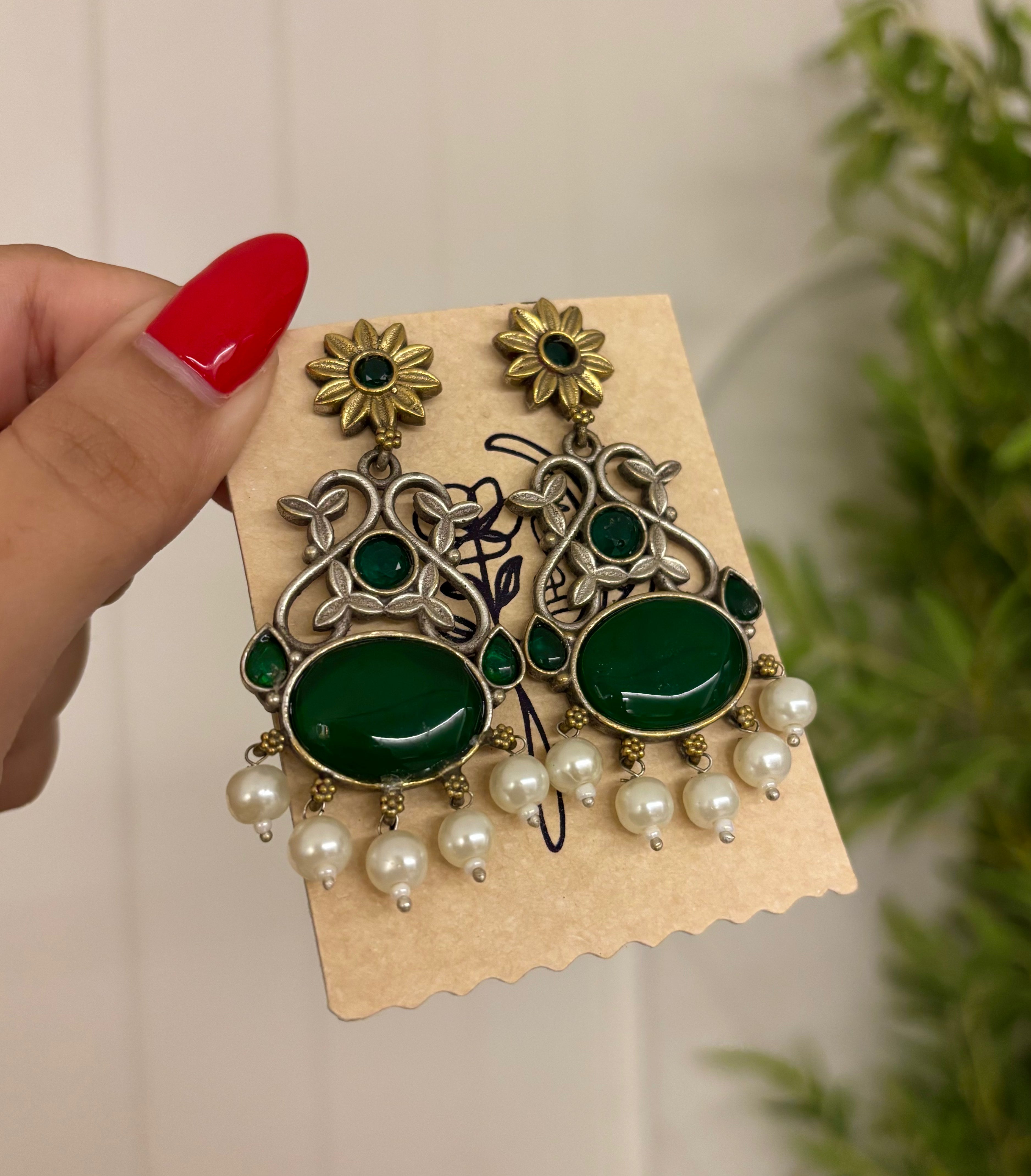 Brass Earrings