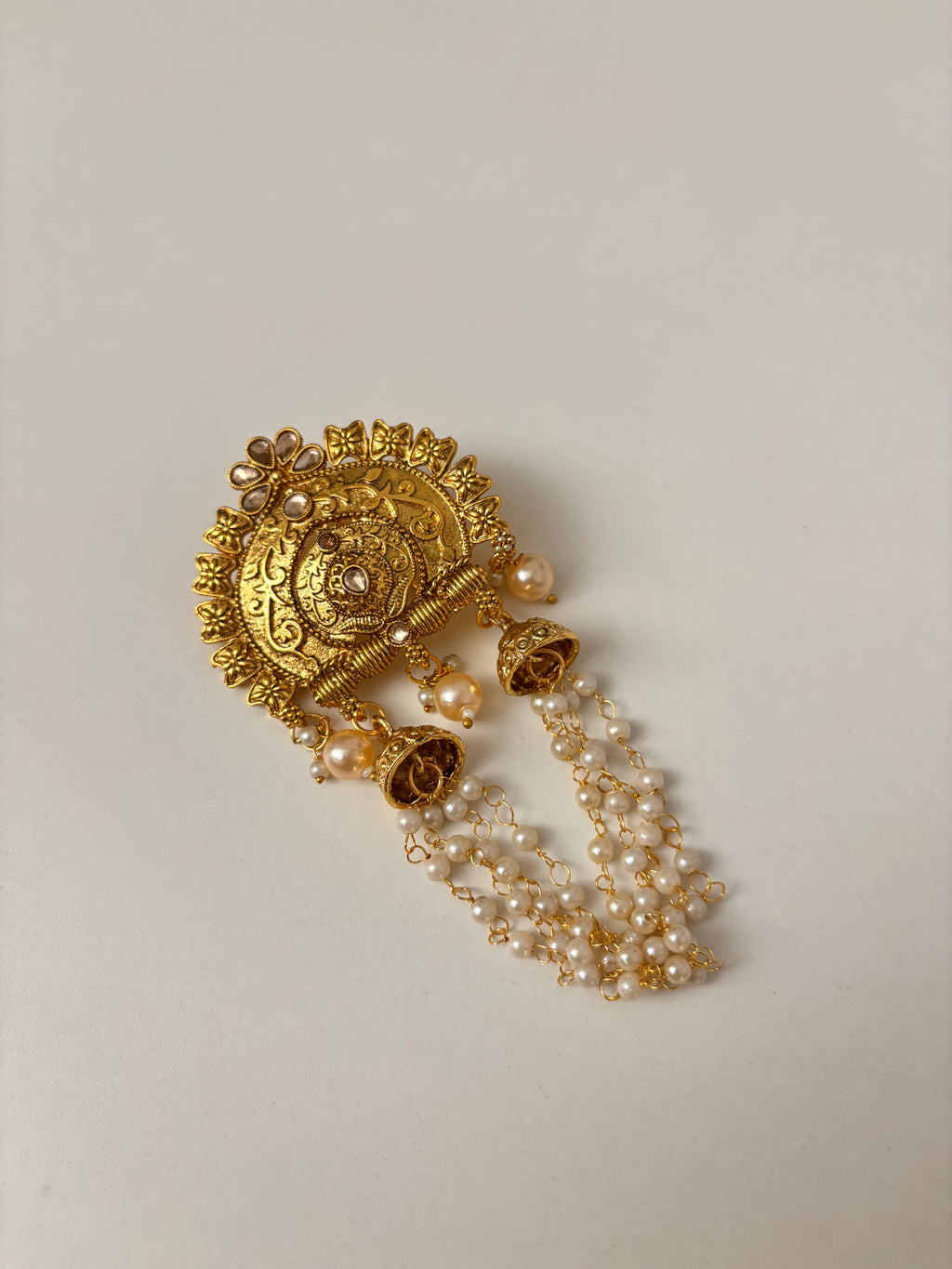Shagun Back Hair Accessorie (Golden)