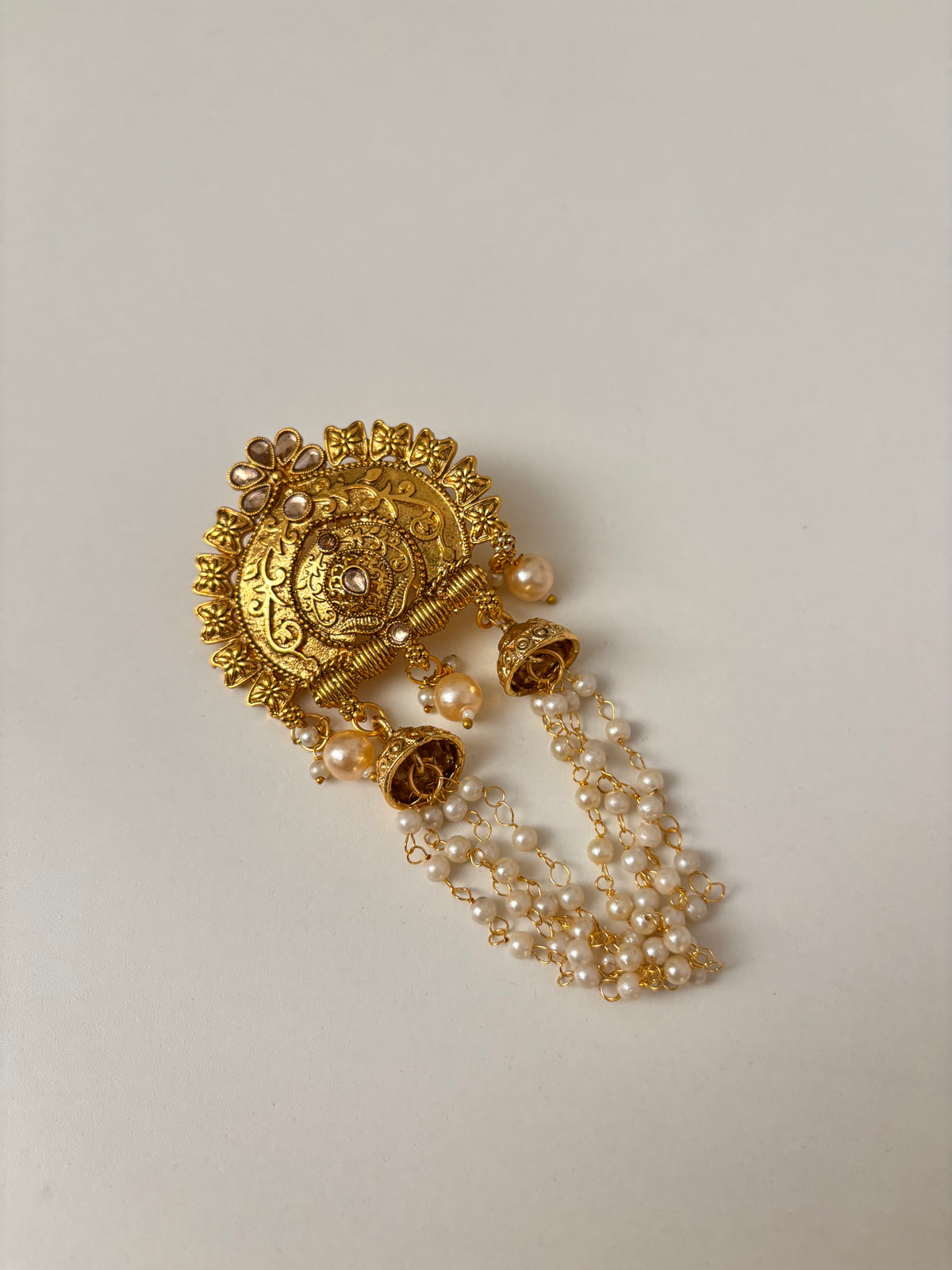Shagun Back Hair Accessorie (Golden)