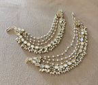 High Quality Designer Full Mirror Work Side Layer Earchain