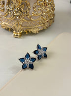 Flower American Diamond Studs