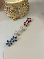 Flower American Diamond Studs