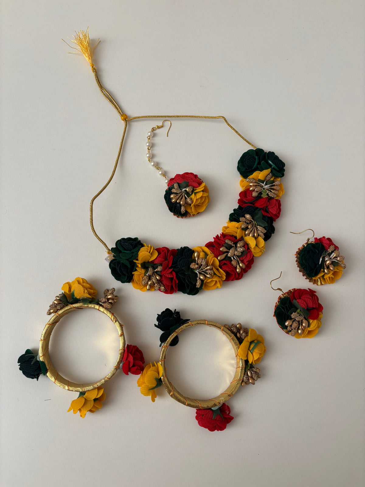 Bano Mehandi Combo (Yellow/Red/Green)