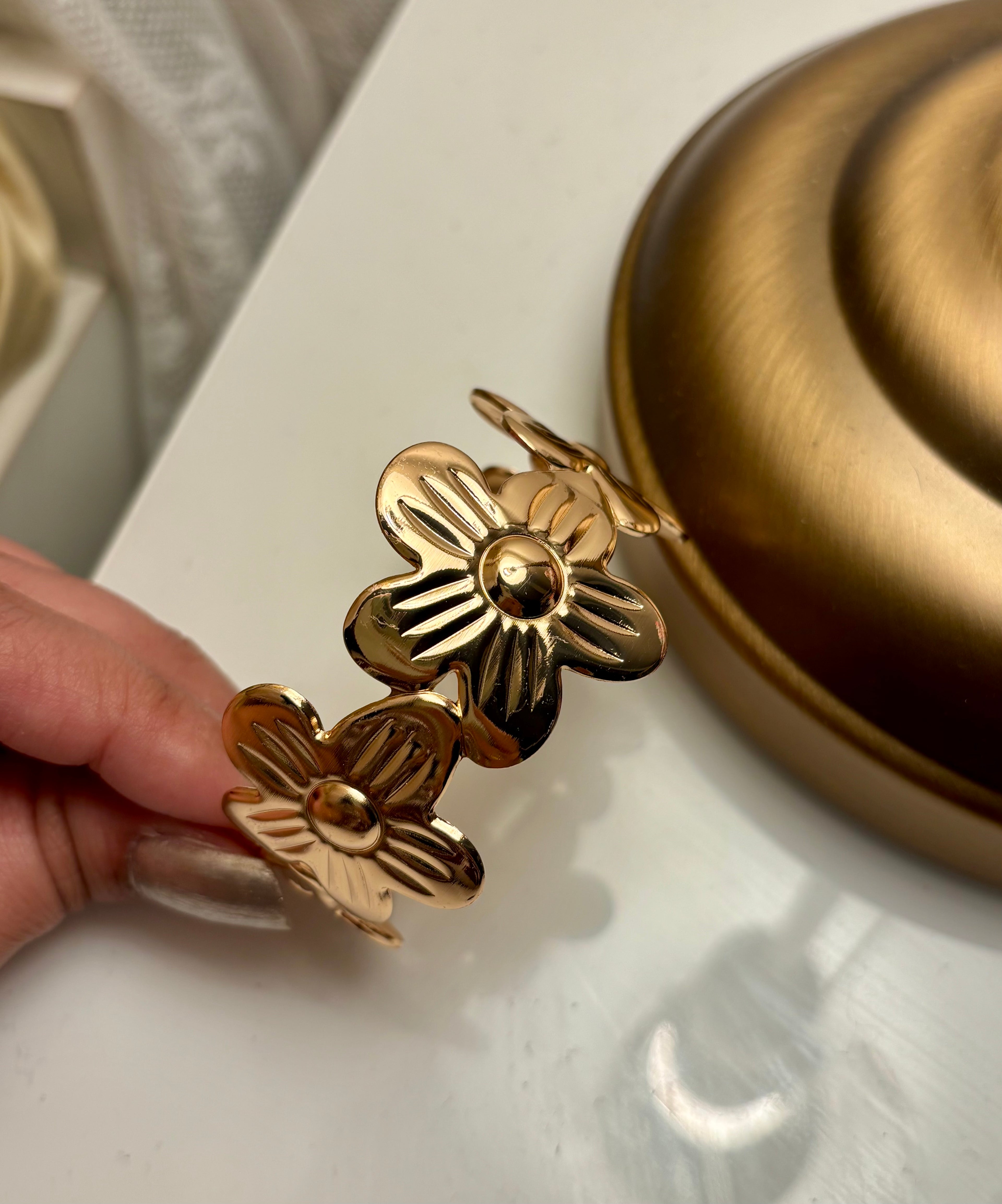 Flower Adjustable Bracelet