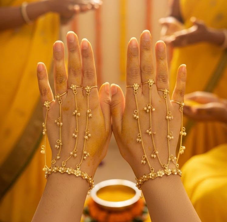 Pihu Flower Adjustable Hathphool Pair