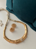 Premium Brass Hasli With Studs