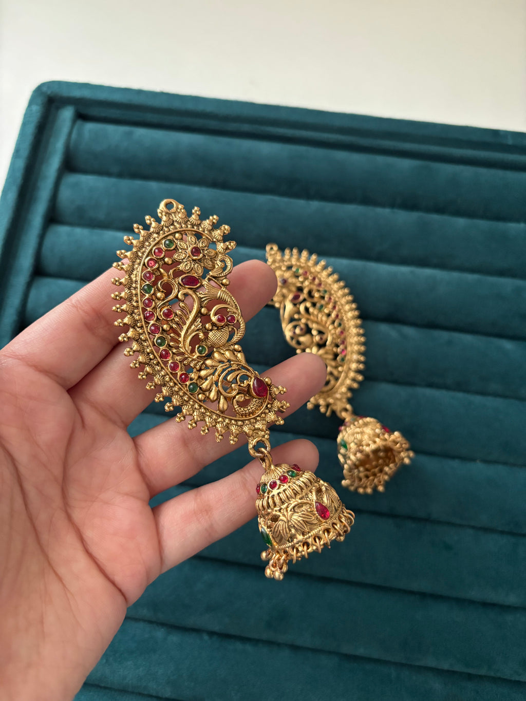 Full Ears Covered Brass Earcuff