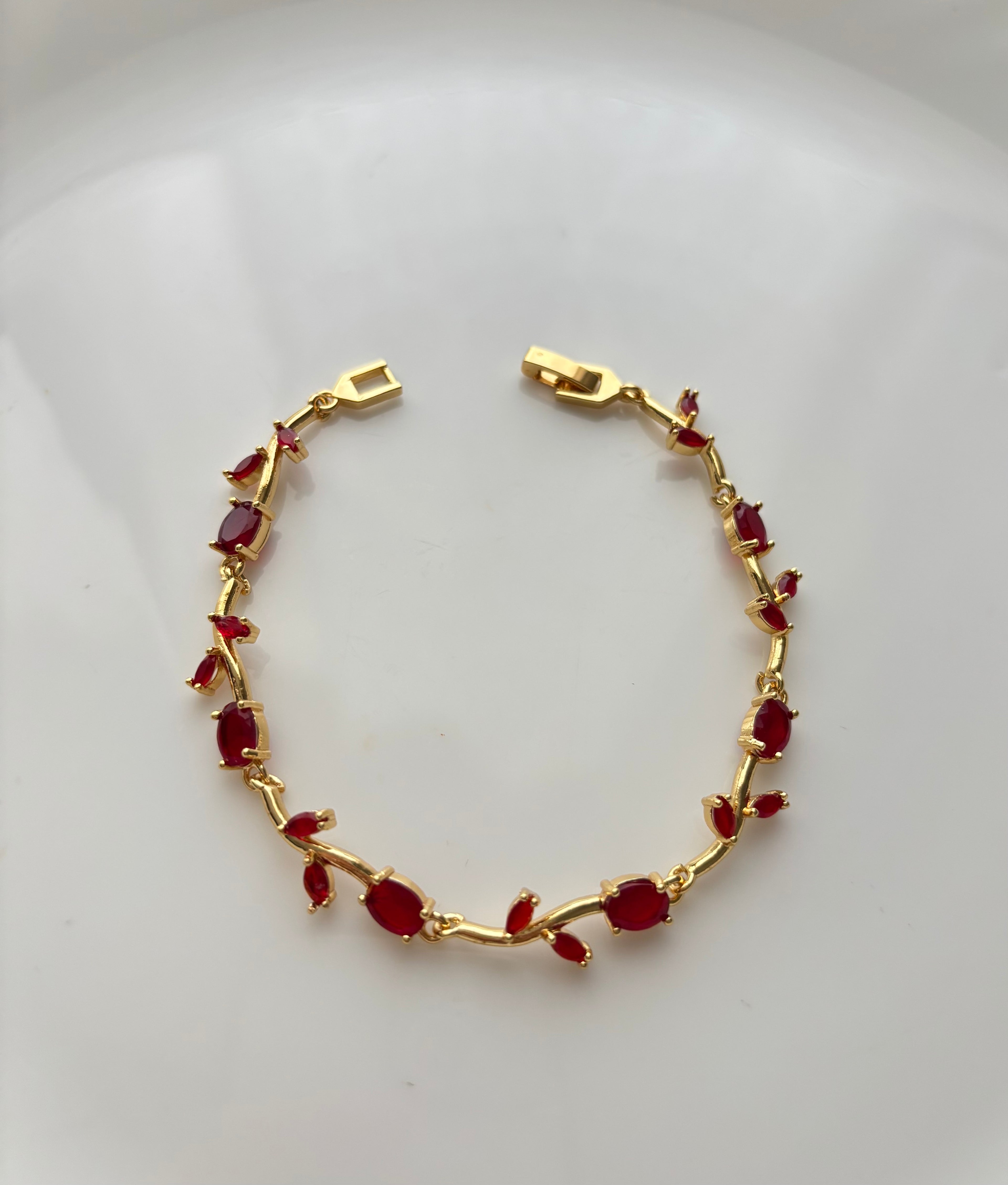 Red Tulip Bracelet