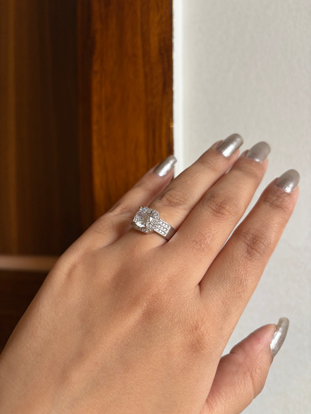 Jasleen Soilitare Adjustable Ring