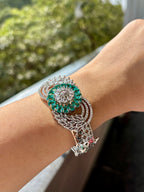 Forest Fairy American Diamond Openable Bracelet