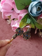 Prachi Oxidised Openable Bracelet