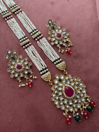 Hetal Long Haar With Earrings Design-2