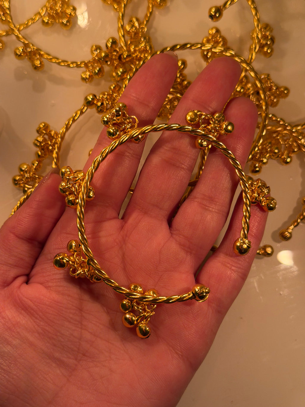 High Quality Designer Ghungroo Bangles ( Pair )