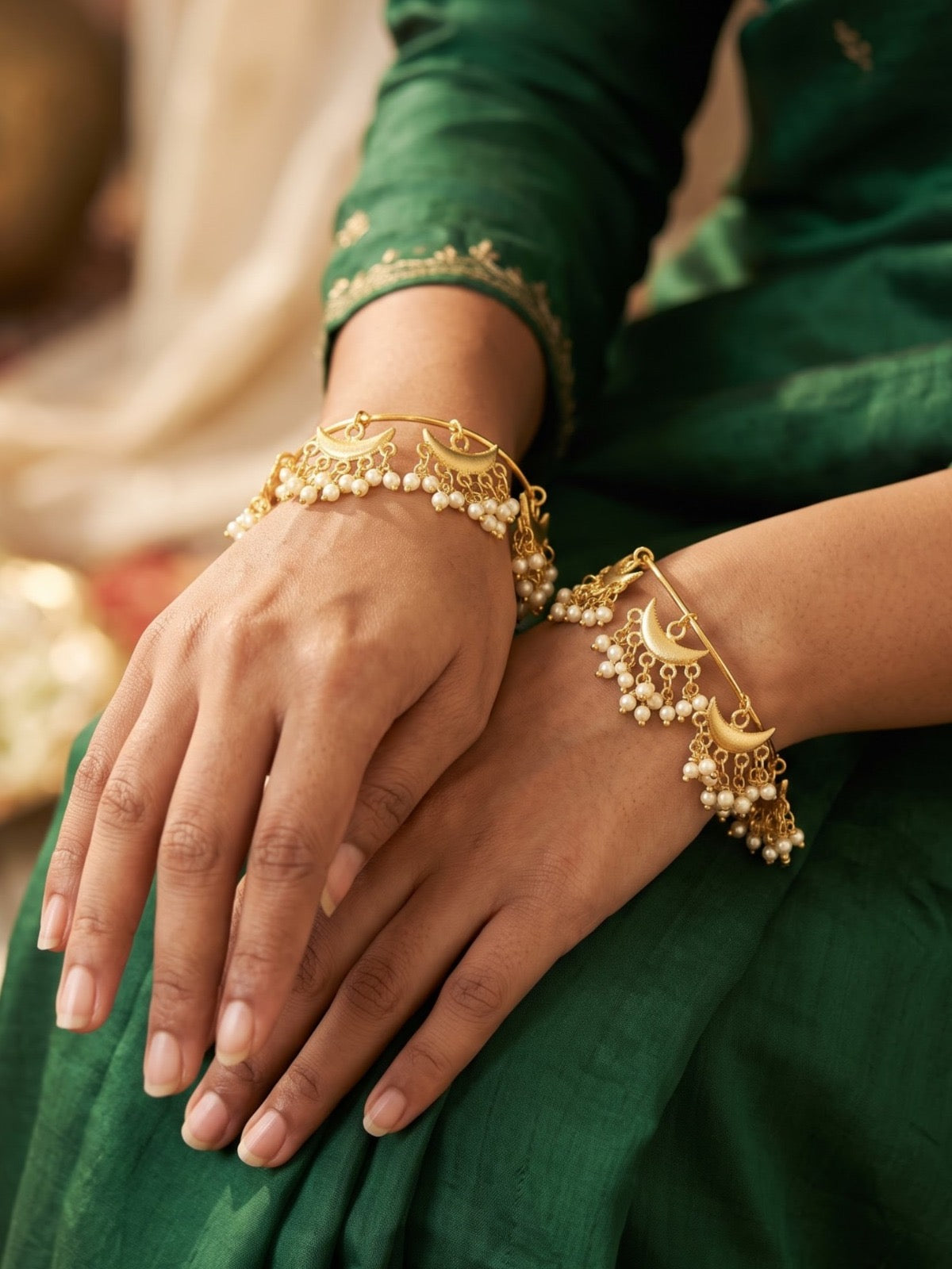 Chand Adjustable Bangles (Pair)
