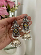 Double Tone Kashmiri Jhumkas