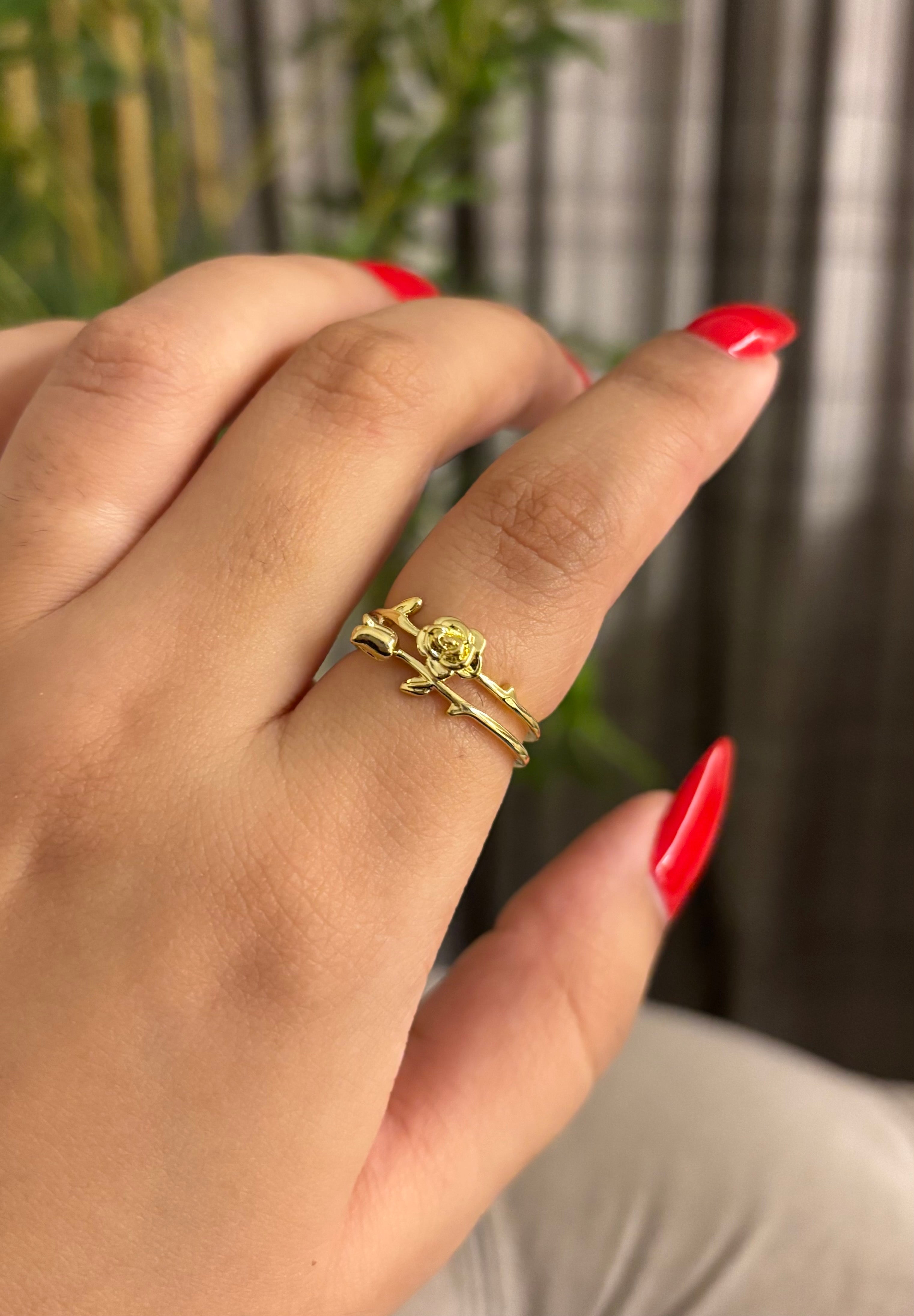 The Rose Adjustable Ring