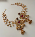 Rashmika Kashmiri Jhumkas With Detachable Earchain