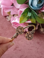 Prachi Oxidised Openable Bracelet