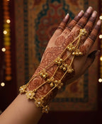 Lily Hathphool Adjustable Bracelet & Ring ( Pair )
