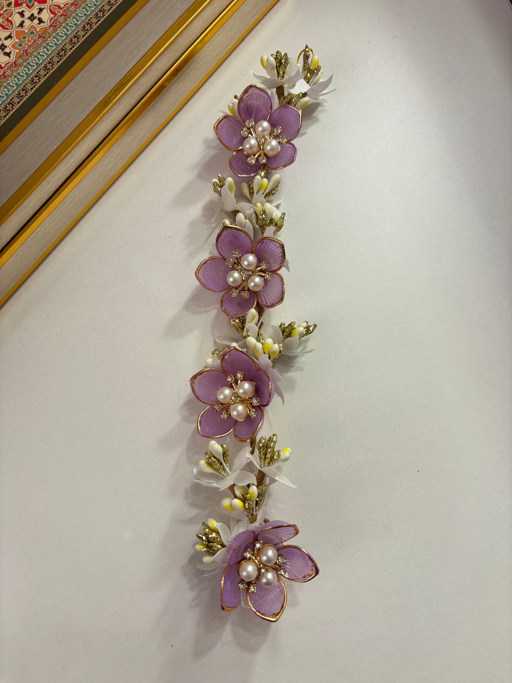 Rose Petal Hair Accessorie (Lavender)