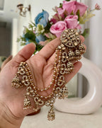 Chandarika Stud Earrings With Side Layers In Jhumkas Touch