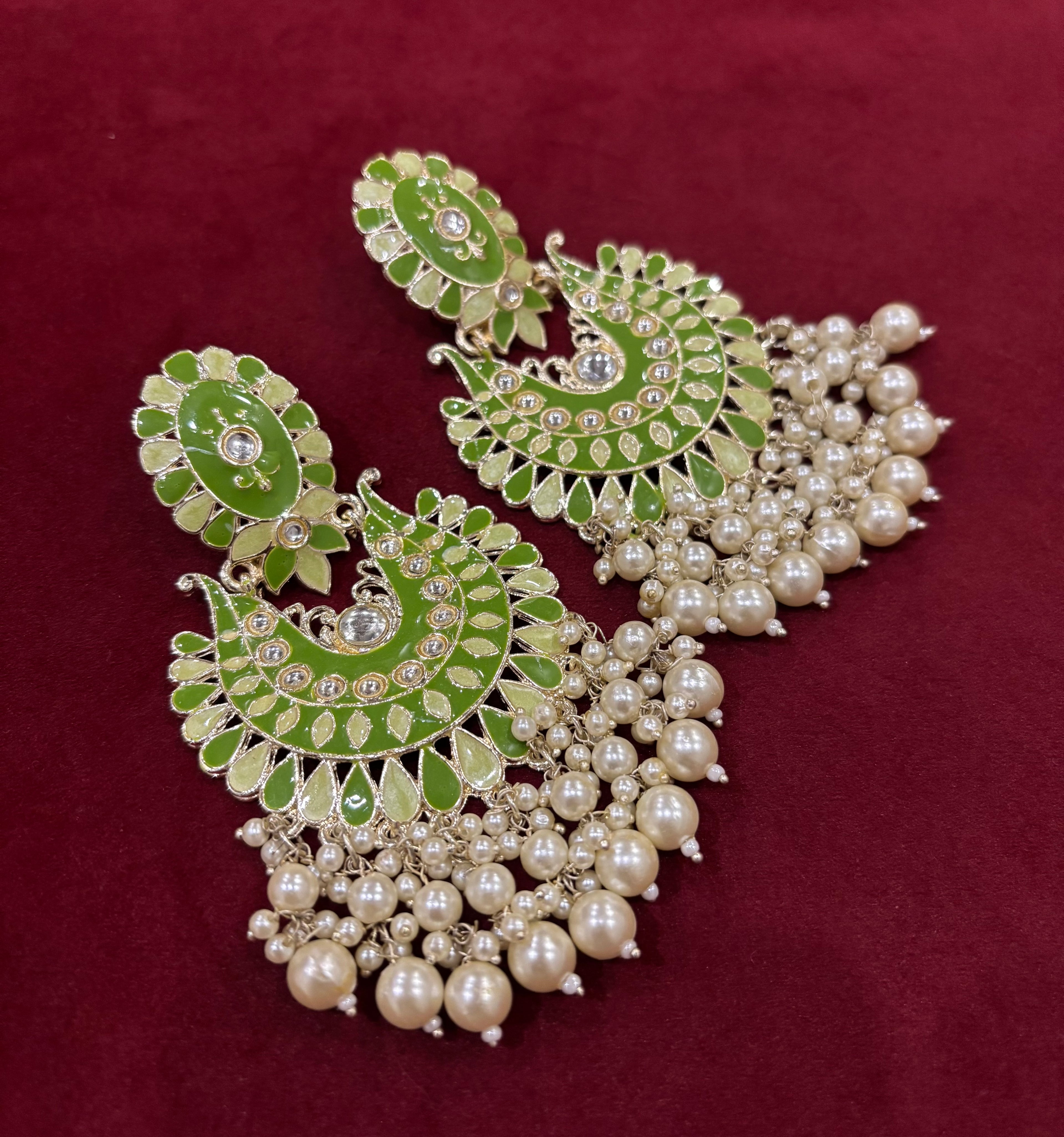 Pistachio Earrings
