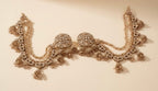 Chandarika Stud Earrings With Side Layers In Jhumkas Touch