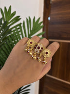 Ruby Heritage Adjustable Designer Ring