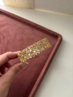Full Mirror Work Openable Bracelet