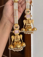 Shazia Premium Kashmiri Earrings With Pearls Touch Sahara ( Pink )