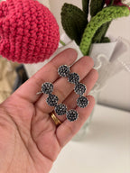 German Silver Mini Flower Earcuff