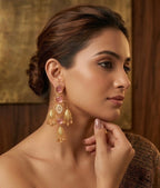 Pink Dashmeet Designer Earrings