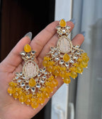 Pearl & Kundan Touch Earrings