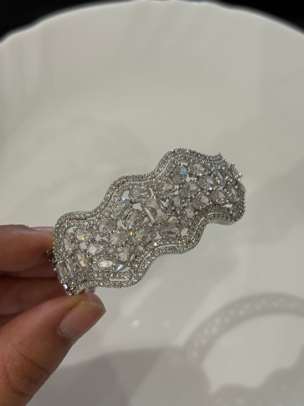 Full American Diamond Openable Bracelet
