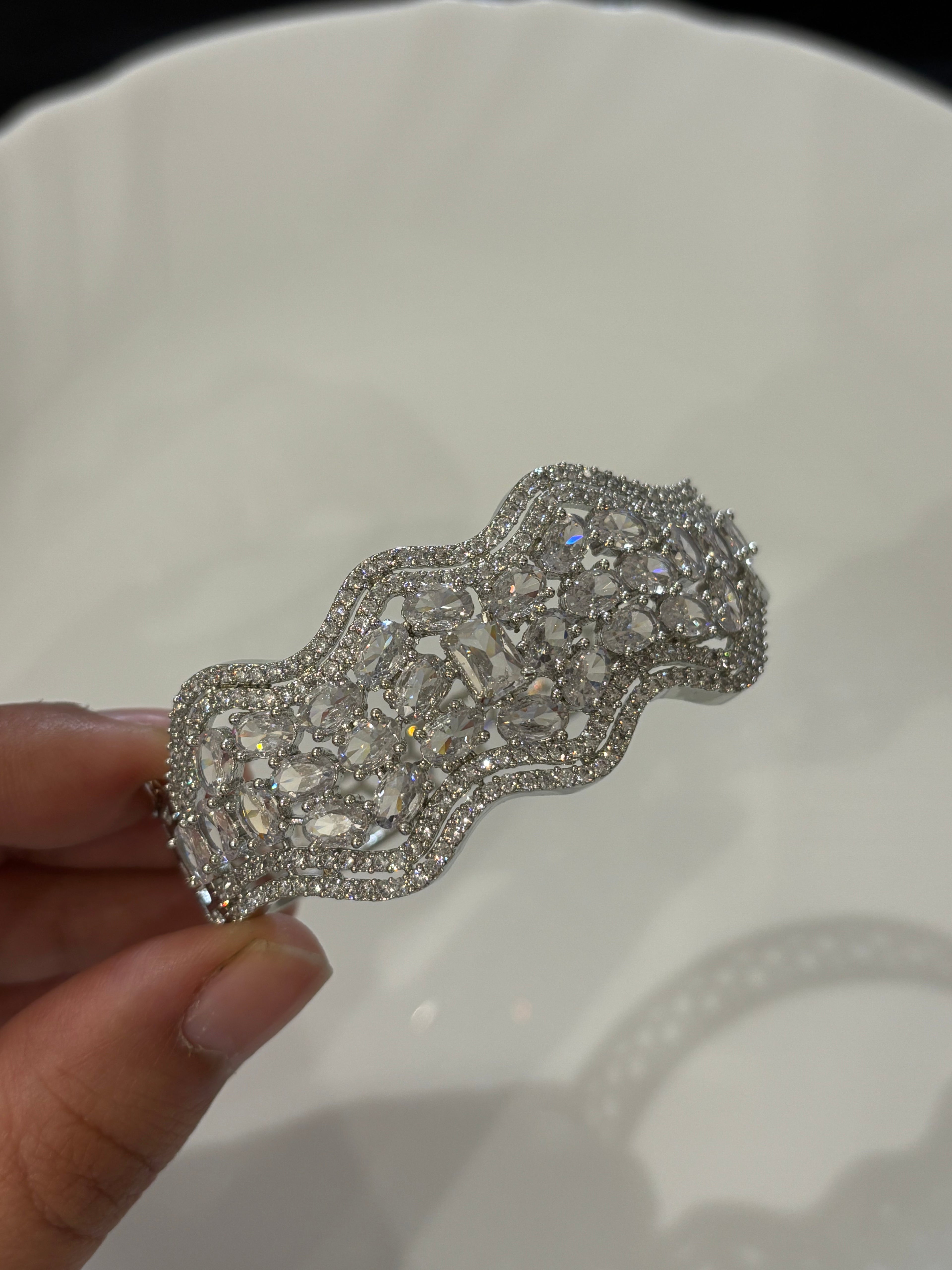 Full American Diamond Openable Bracelet