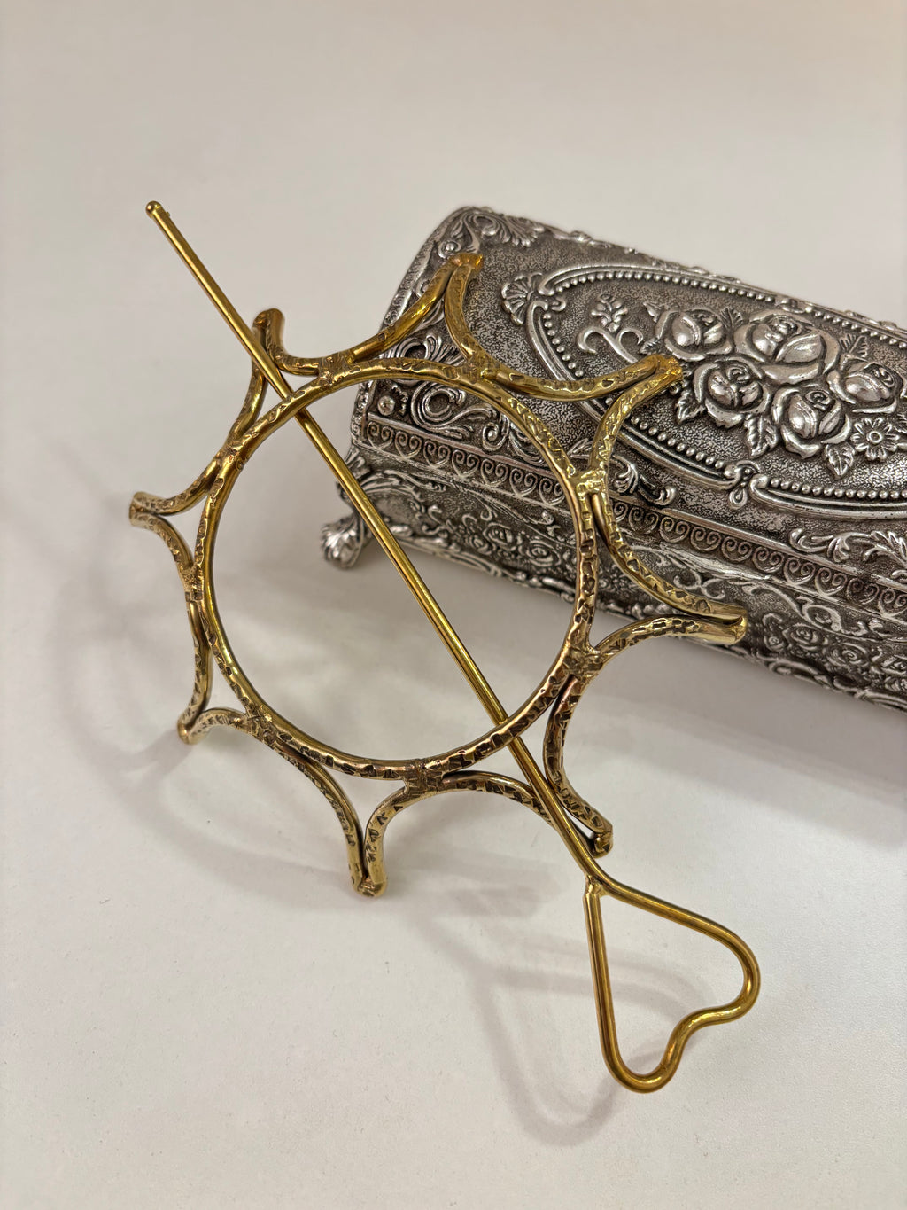 Star Oxidised Hair Bun With Stick